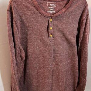 Sonoma Men's Thermal Tee Size XXL Tall